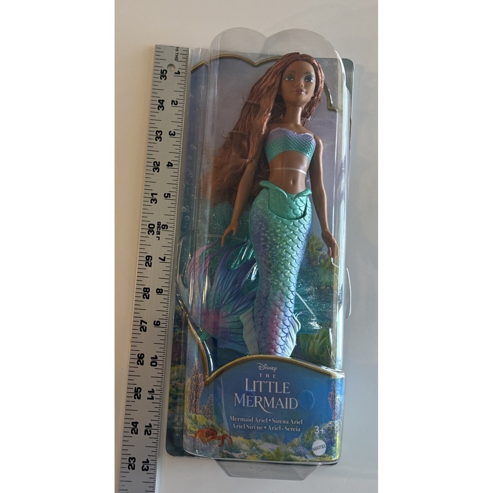 2022 Disney The Little Mermaid Ariel Mermaid Fashion Doll Live Action Movie - Picture 6 of 9